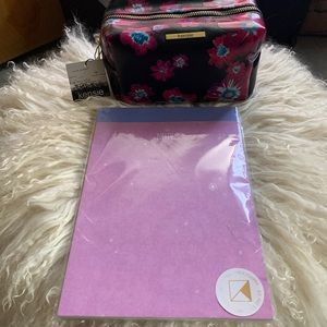 Kaisercraft Lux Notepad + Kensie Lined Vinyl Bag